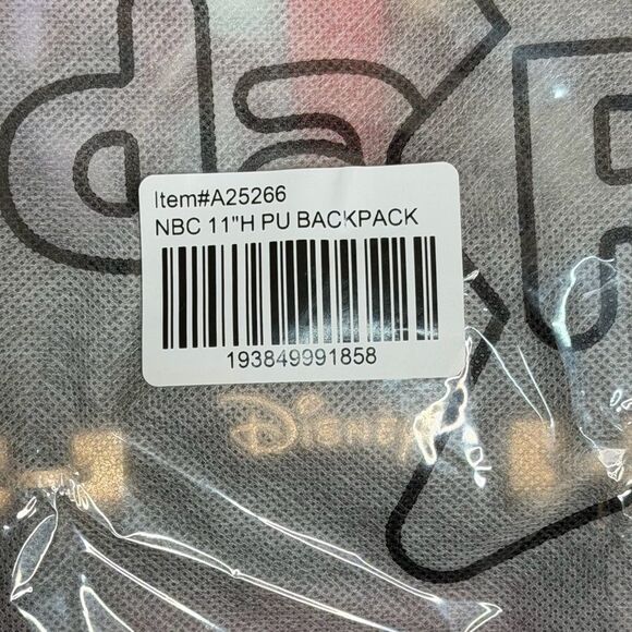 WandaPop The Nightmare Before Christmas 11" Vegan Leather Mini Backpack. NWT! - Picture 13 of 16